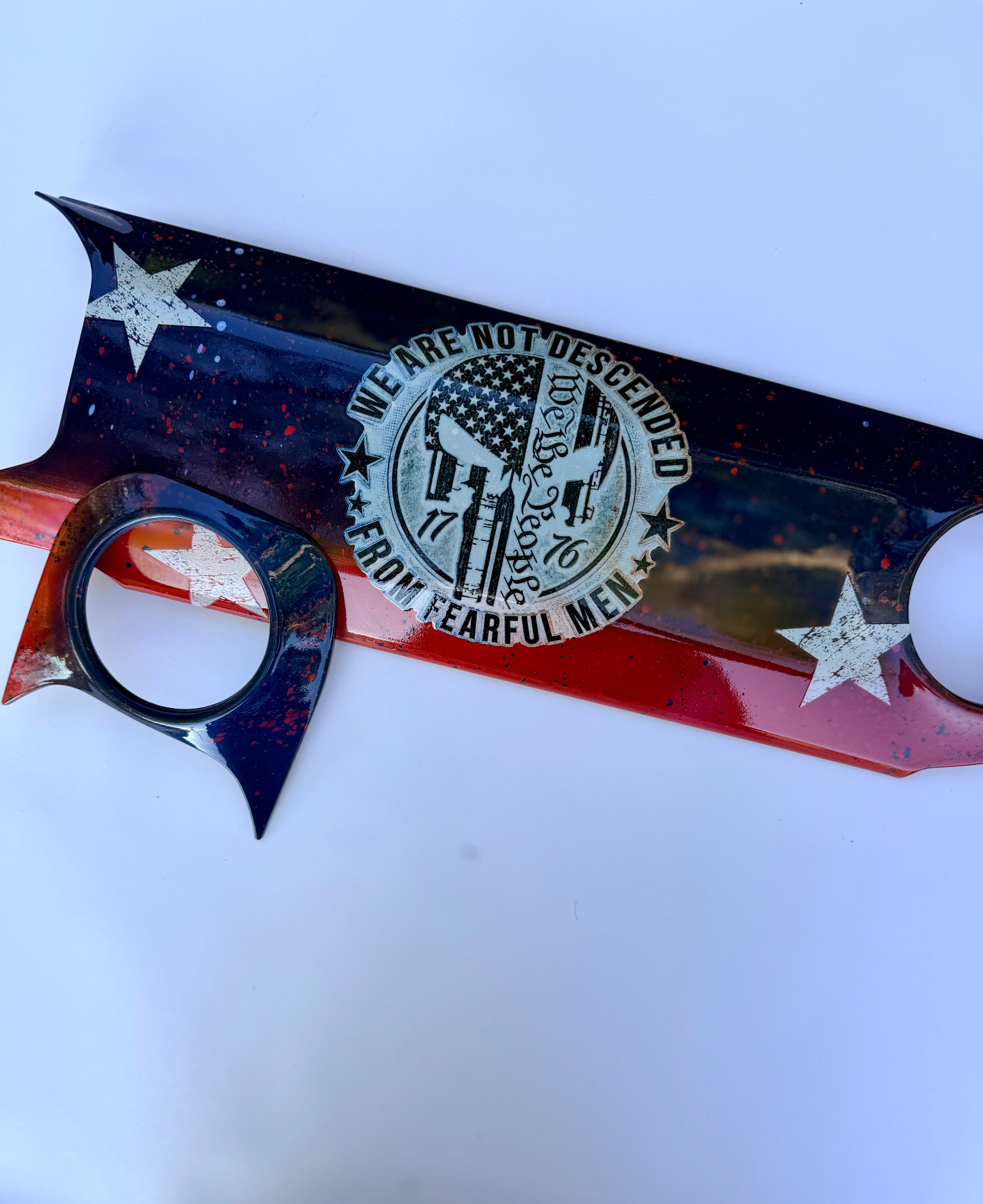We the People Creator Drop — center dash emblem detail