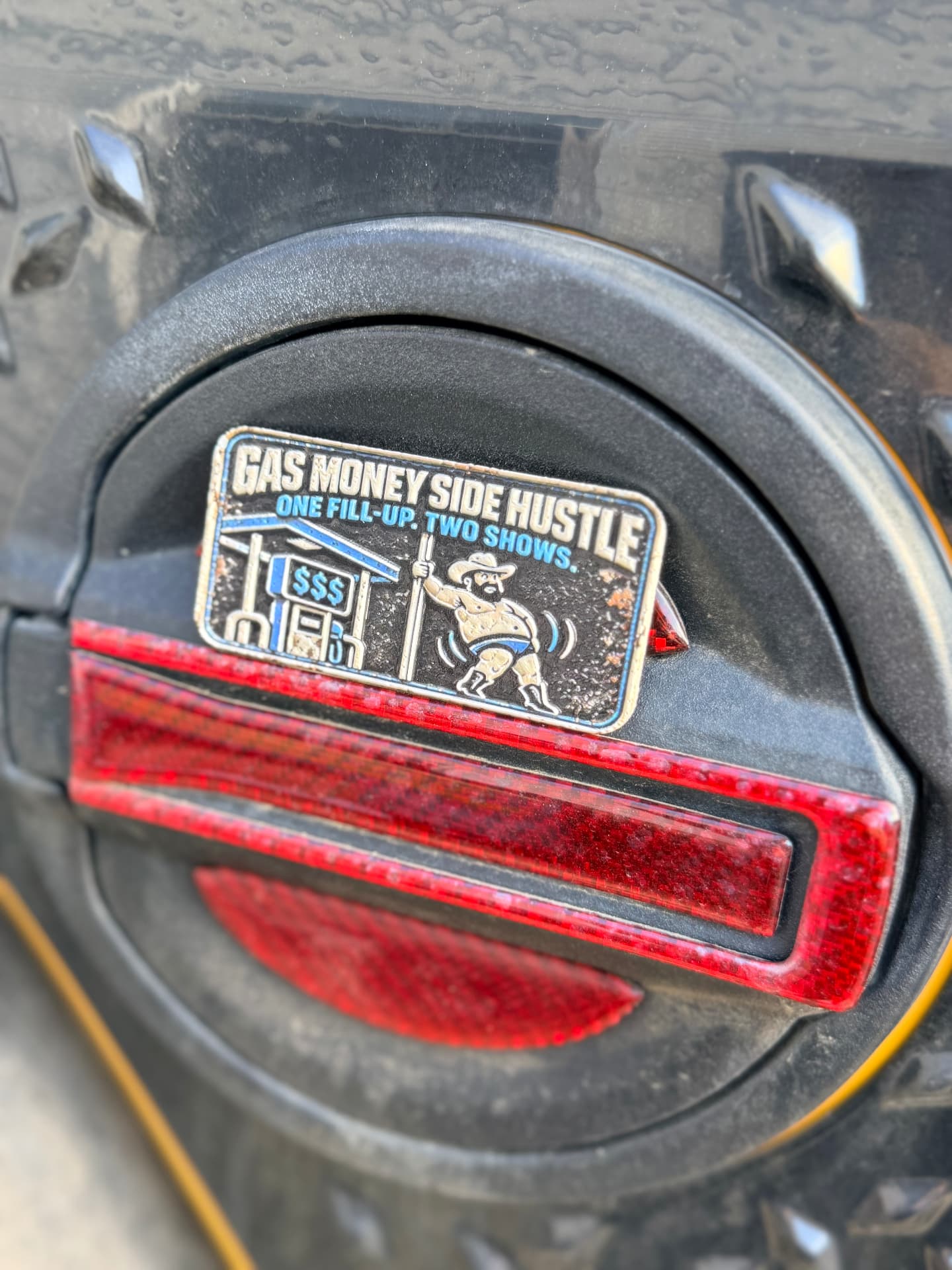 Gas Money Side Hustle trail badge detail 2