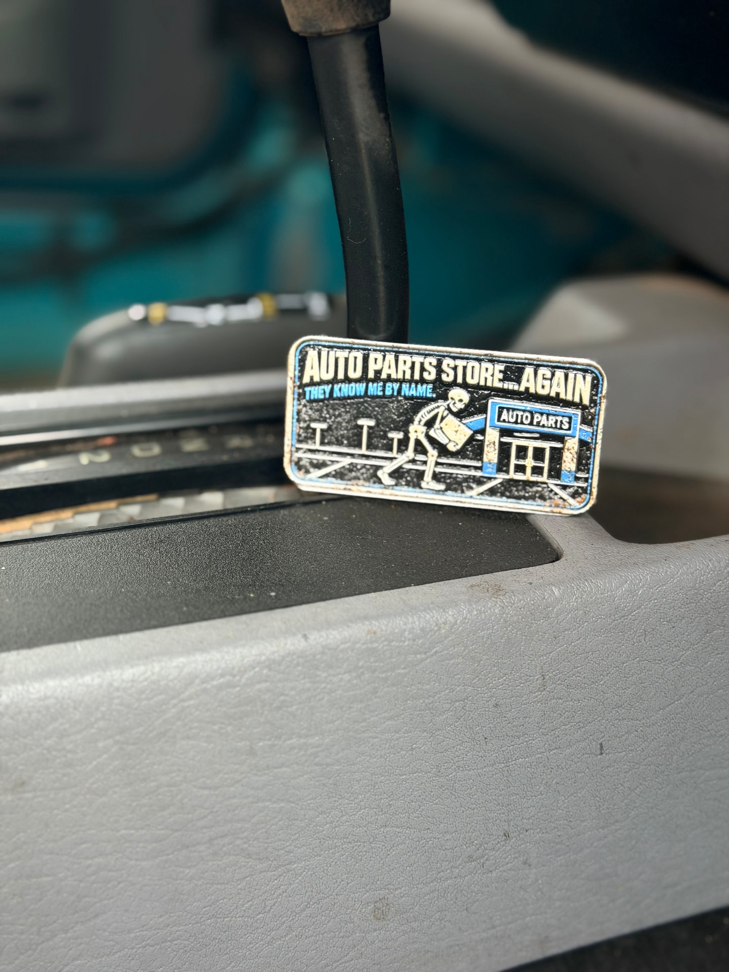 Auto Parts Store...Again trail badge detail 3