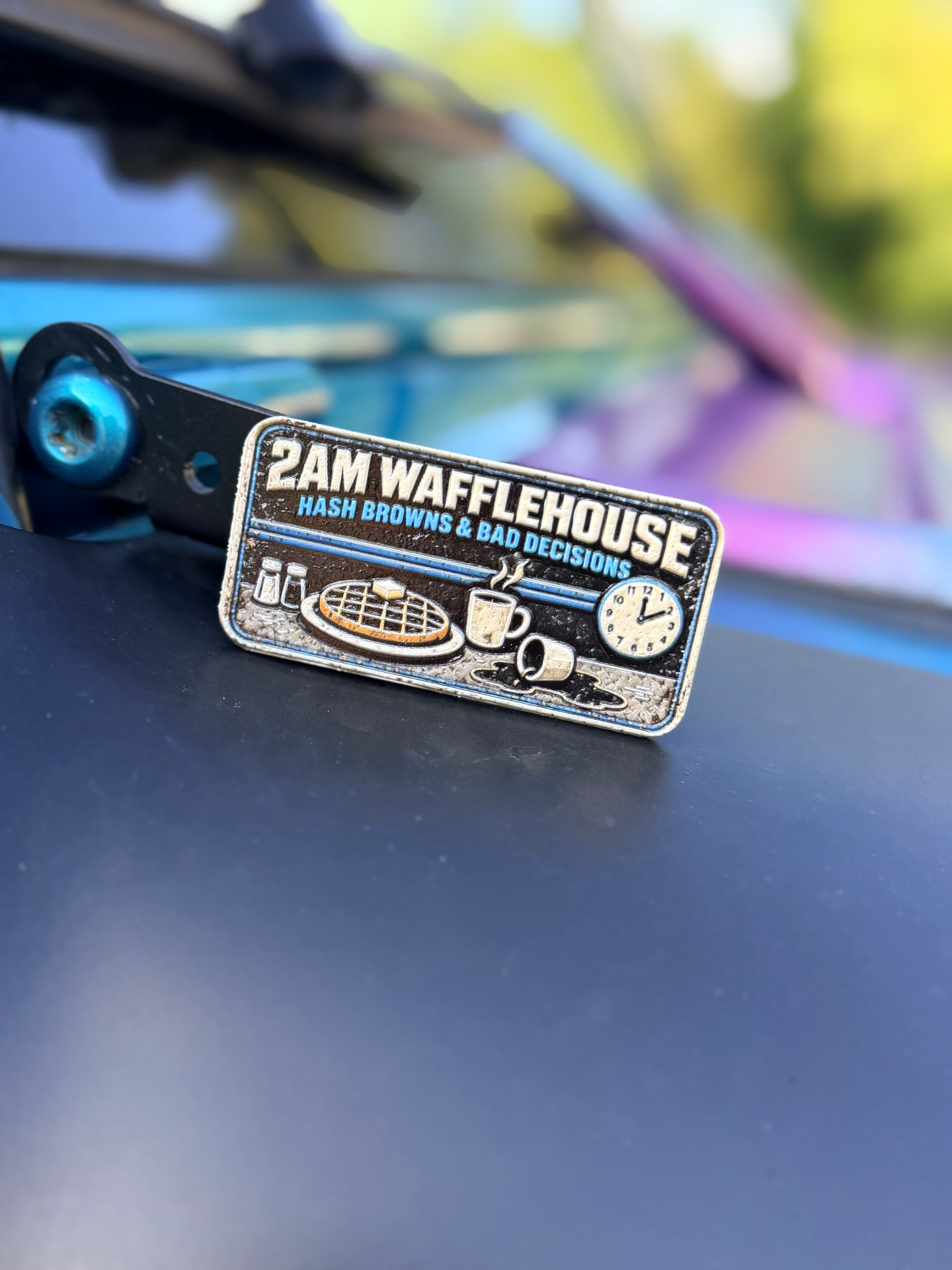 2am Wafflehouse trail badge detail 4